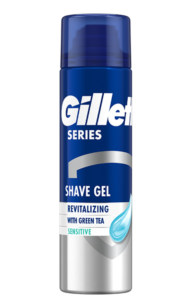 GILLETTE GILLETTE Series Revitalizing Sensitive skūšanās želeja, 200ml 200 ml