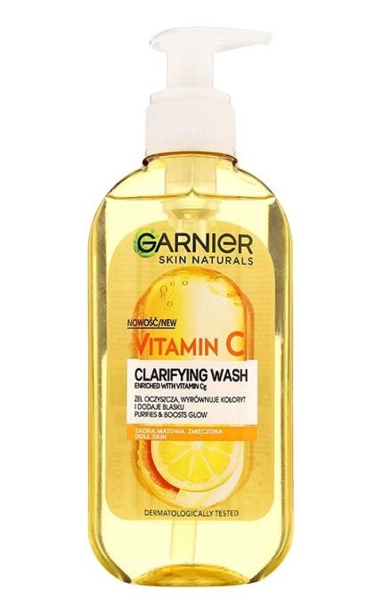 GARNIER GARNIER Skin Naturals Vitamin C очищающий гель с витамином C, 200мл 200 мл