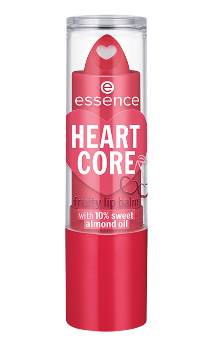 ESSENCE ESSENCE Heart Core фруктовый бальзам для губ, 06, 3г Amazing Acai