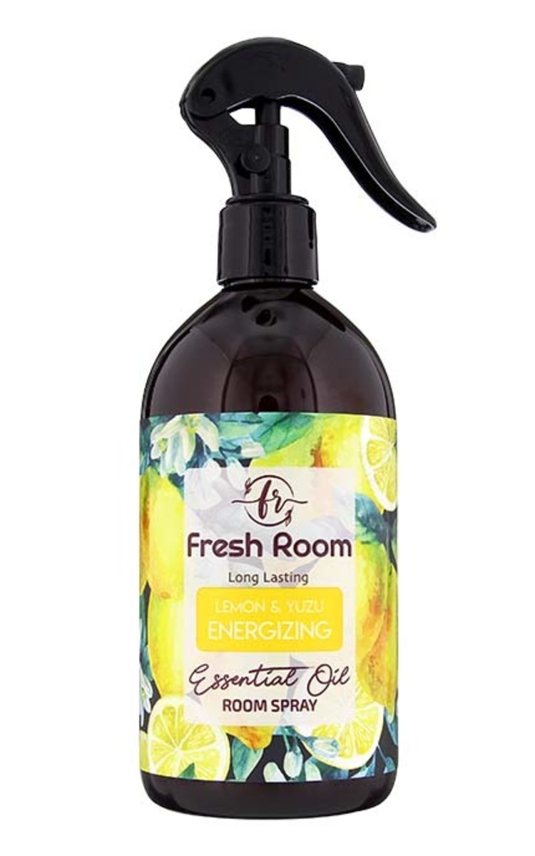 FRESH ROOM FRESH ROOM Energizing Lemon&Yuzu спрей-освежитель воздуха, 400мл 400 мл