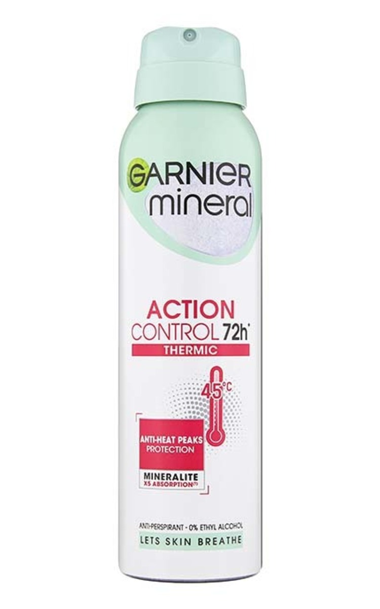 GARNIER DEO GARNIER Mineral Action Control Thermic распыляемый антиперспирант, 150мл 150 мл