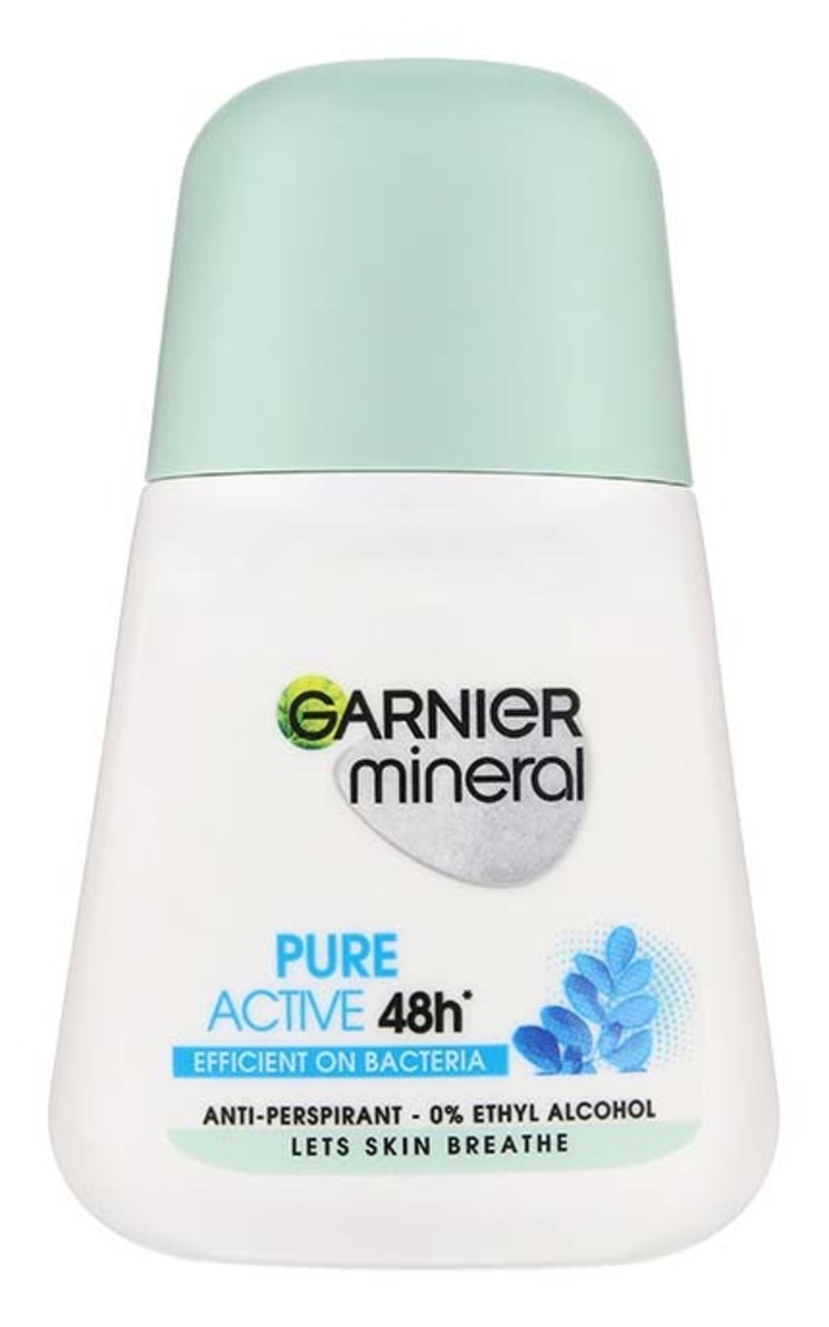 GARNIER DEO GARNIER Mineral Pure Active 48h роликовый дезодорант, 50мл 50 мл