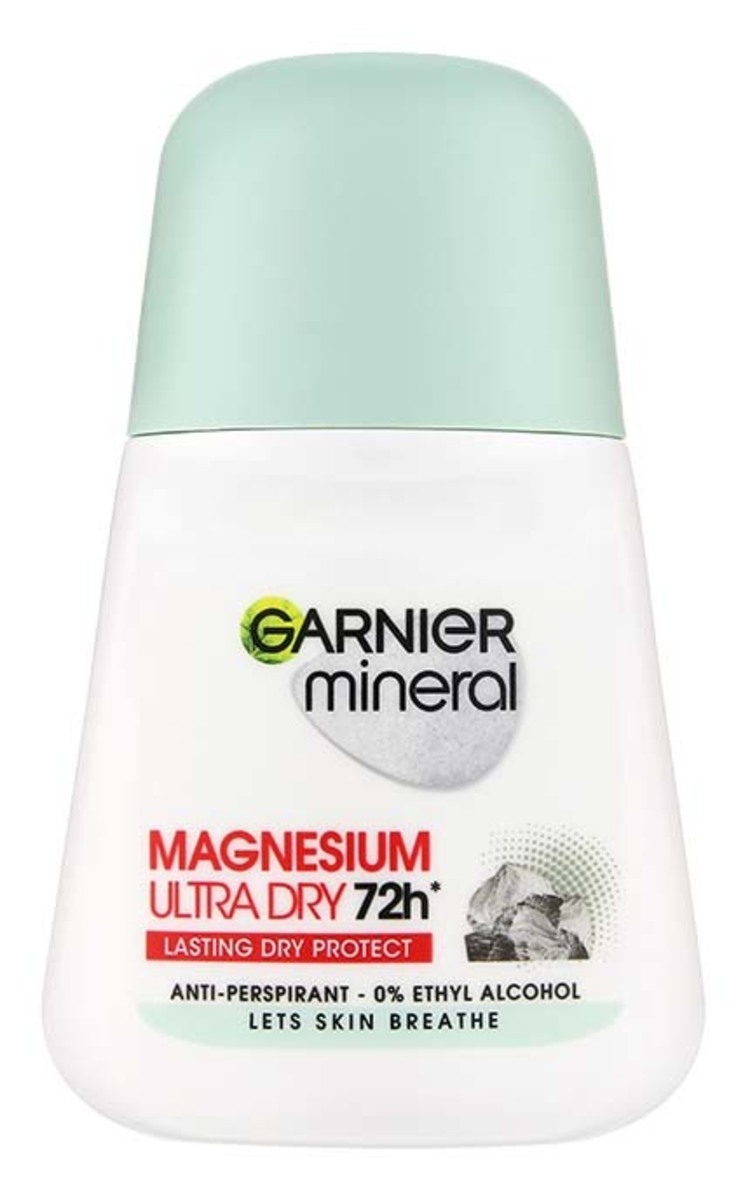 GARNIER DEO GARNIER Mineral Magnesium Ultra Dry 72h роликовый дезодорант, 50мл 50 мл