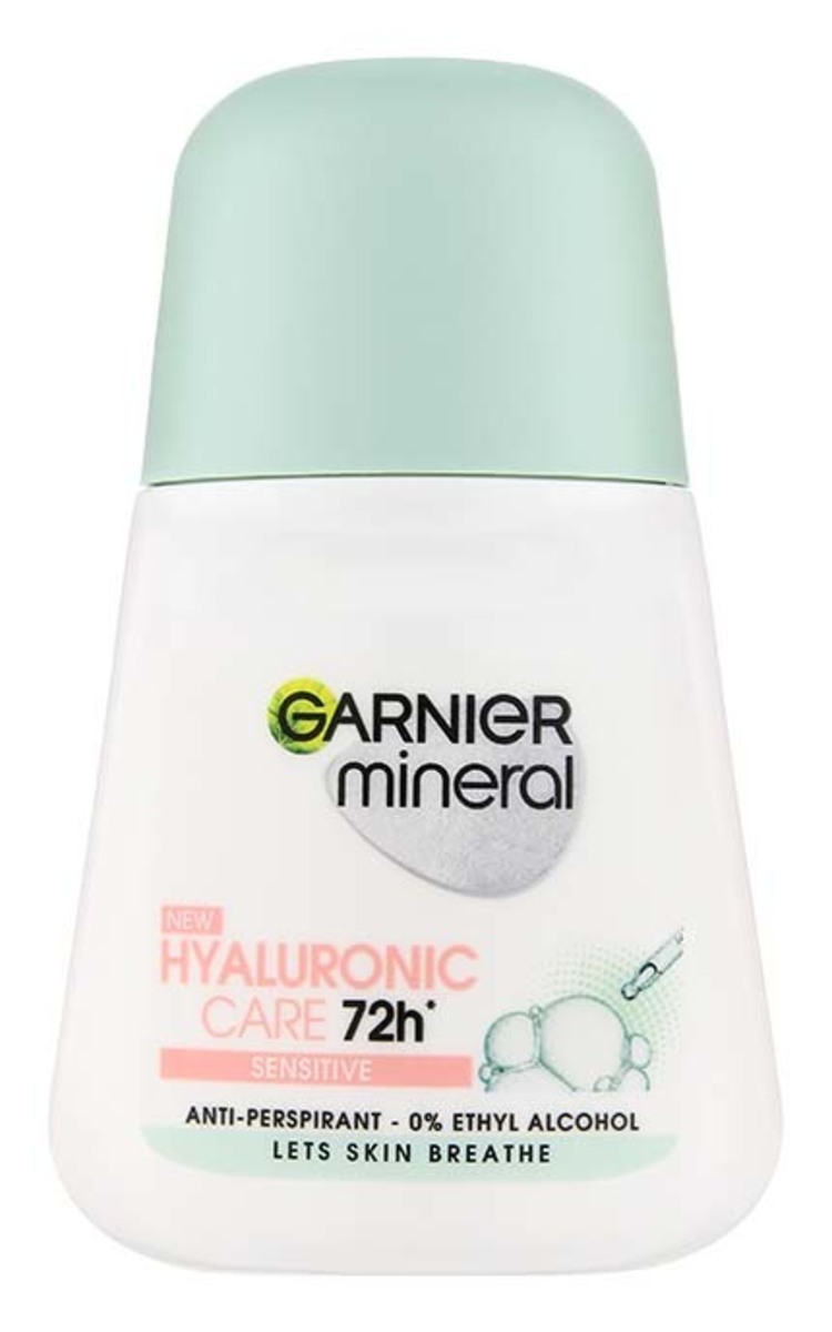 GARNIER DEO GARNIER Mineral Hyaluronic Care 72h Sensitive dezodorants-rullītis, 50ml 50 ml