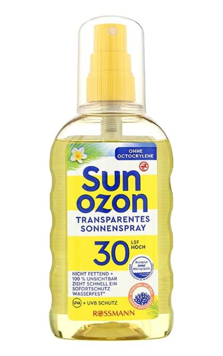 SUNOZON SUNOZON SPF30 Caurspīdīgs saules aizsargsprejs, 200ml 200 ml