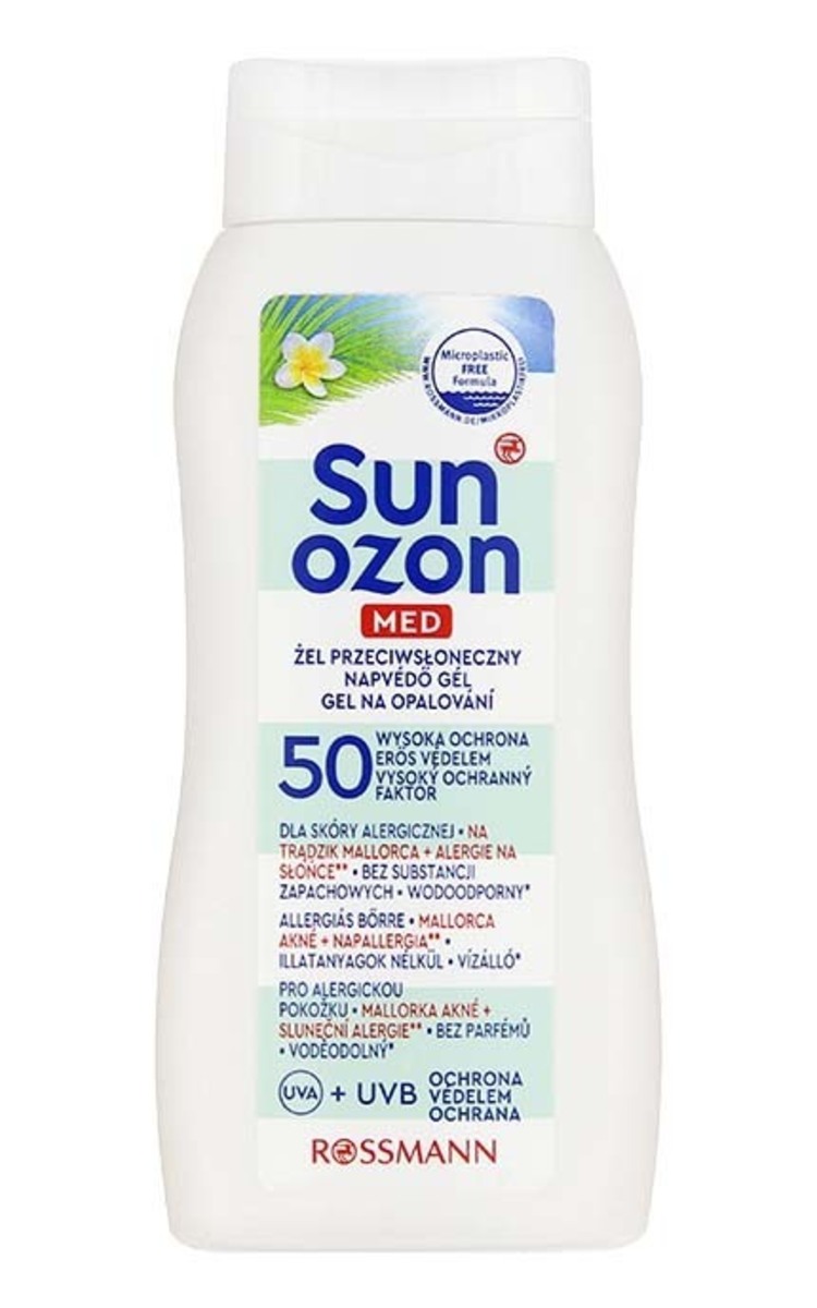 SUNOZON SUNOZON Med Mini SPF50 saules aizsarggēls alerģiskai ādai, 50ml 50 ml