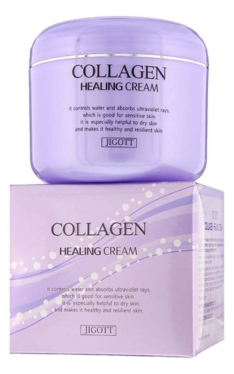 JIGOTT JIGOTT Collagen Healing Cream питательный крем для лица, 100мл 100 г