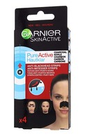 GARNIER Pure Active Charcoal полоски с углем для очищения пор, 4 шт.