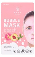 STAY WELL Bubble Peach dziļi attīroša maska sejai, 1gab., 20g