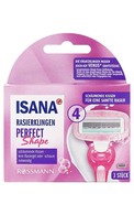 ISANA Perfect Shape кассеты для бритвенного станка, 3шт.