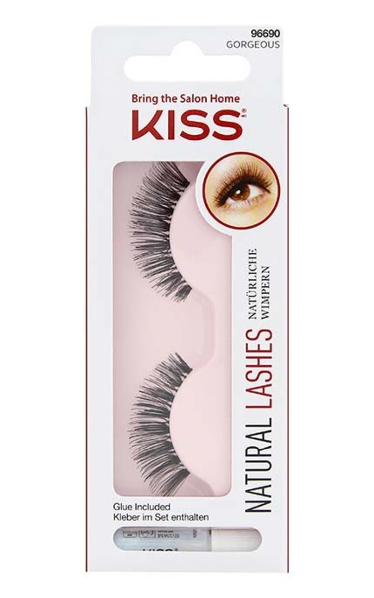 KISS KISS Natural Lashes Gorgeous накладные ресницы 1 шт