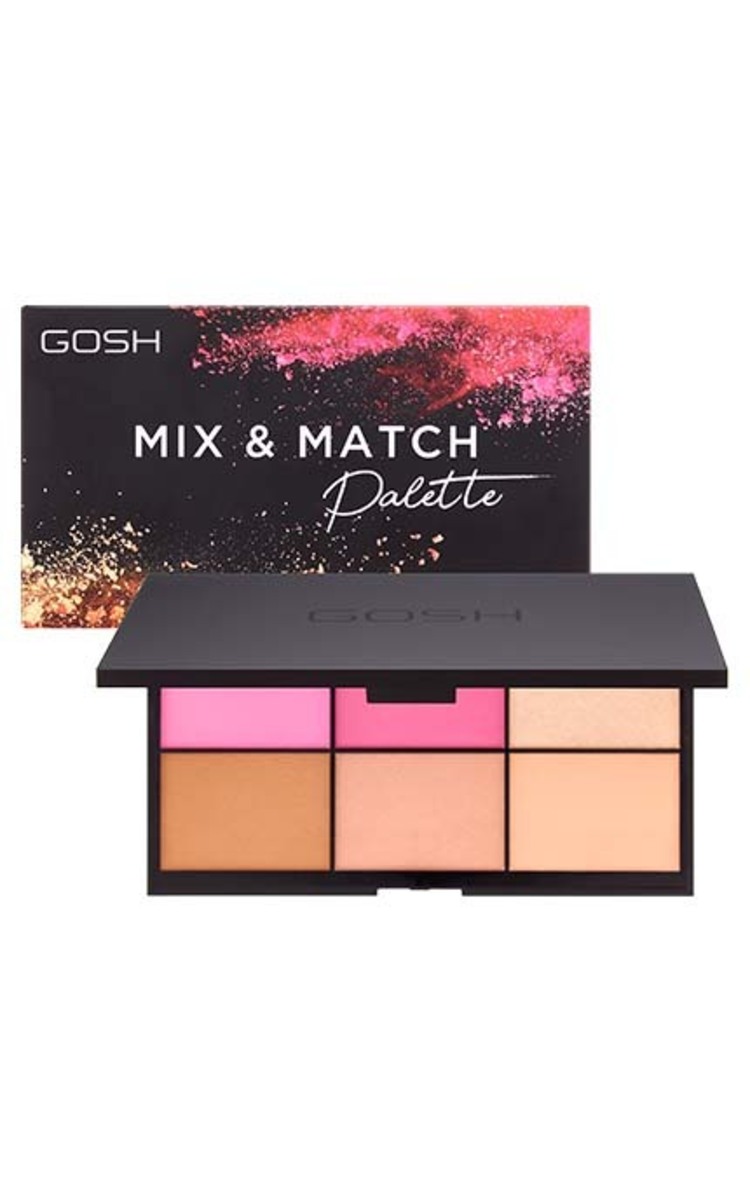 GOSH GOSH Mix & Match палетка для контурирования и хайлайтинга, 16г 16 г