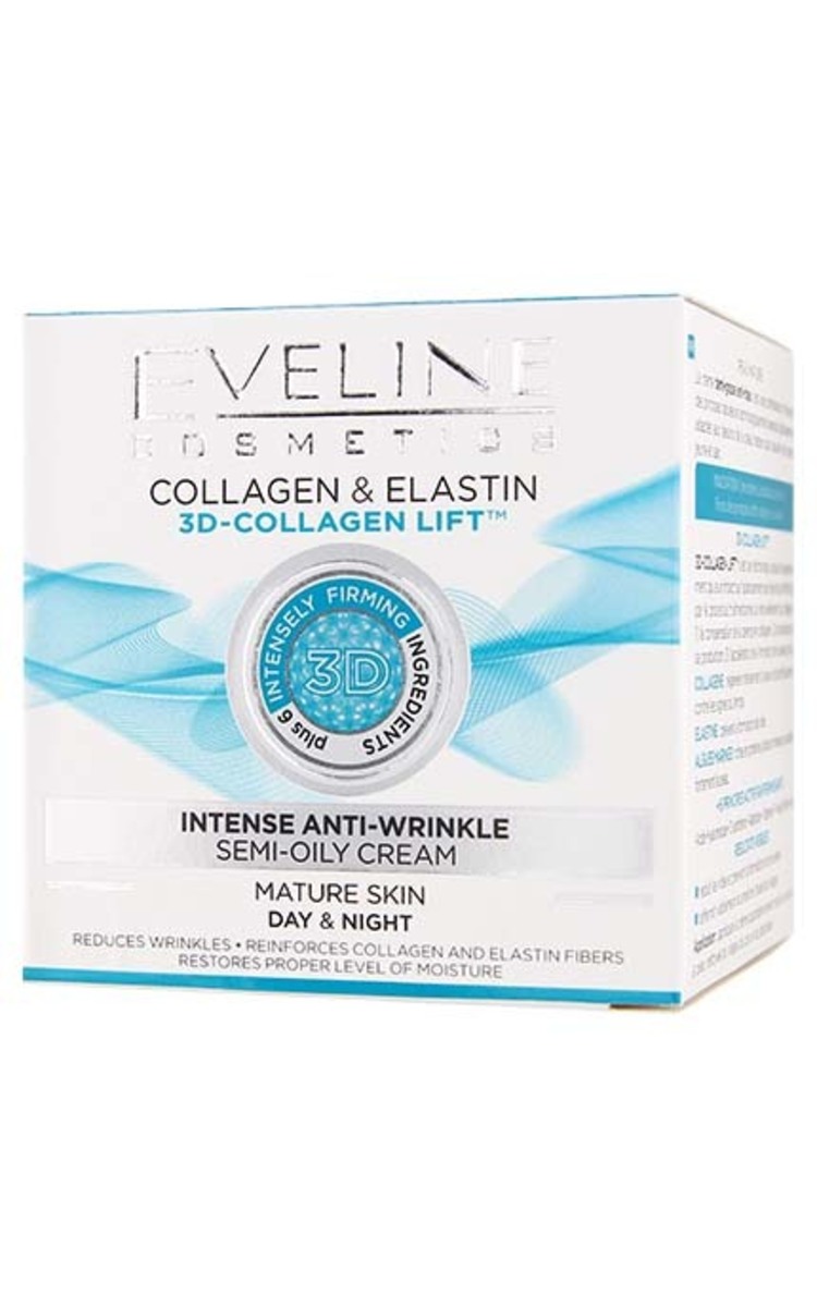 EVELINE EVELINE 3D- Collagen Lift dienas/nakts krēms sejai, 50ml 50 ml