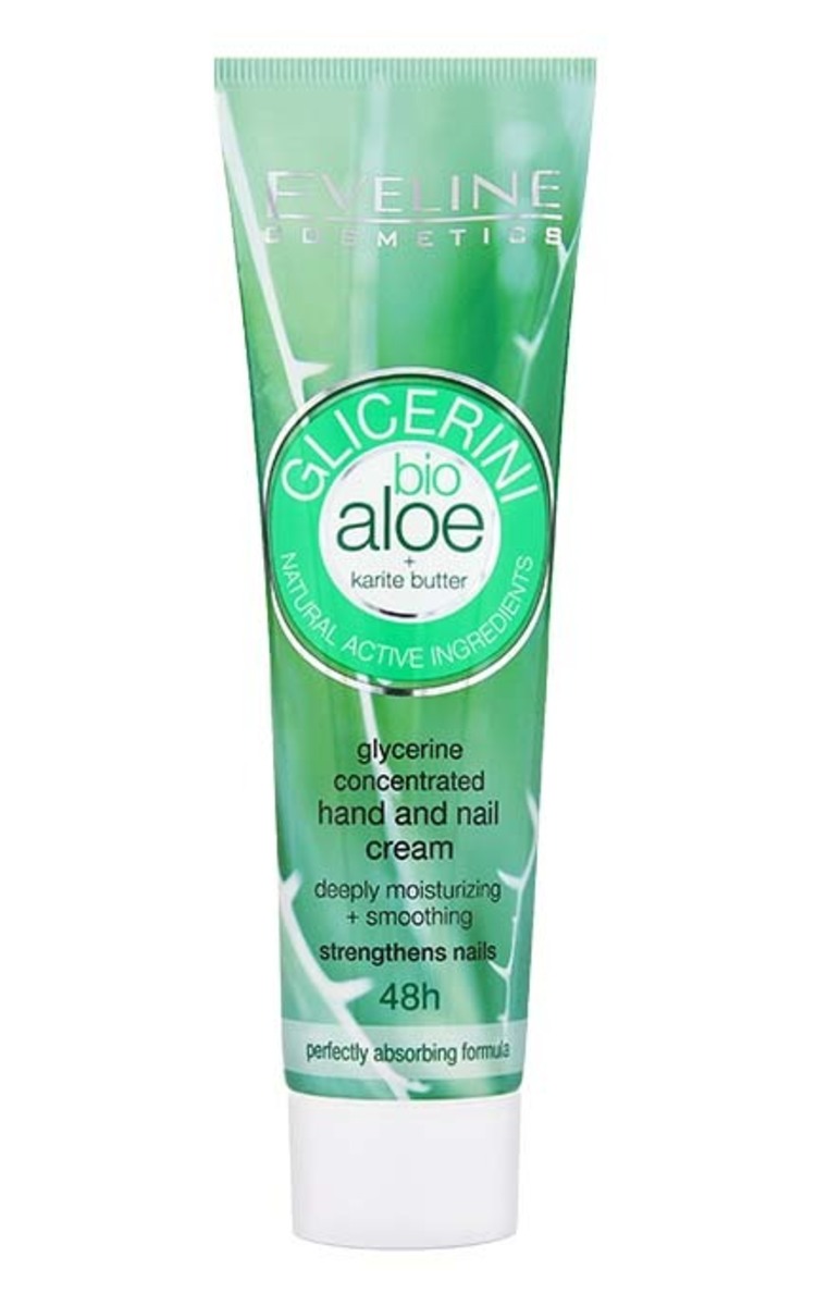 EVELINE EVELINE Glicerini Bio Aloe krēms rokām un nagiem, 100ml 100 ml