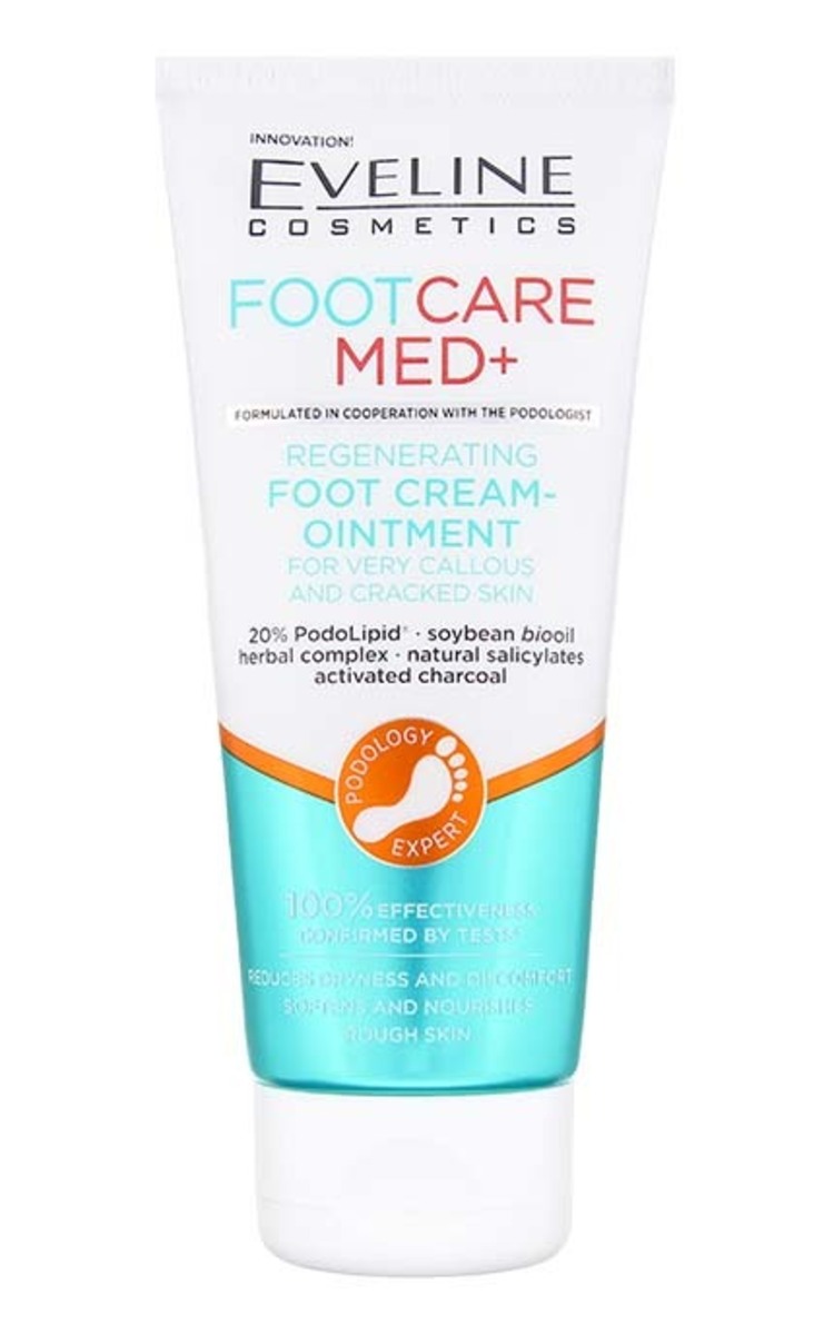 EVELINE EVELINE Foot Care Med+ atjaunojošs krēms-ziede pēdām, 100ml 100 ml