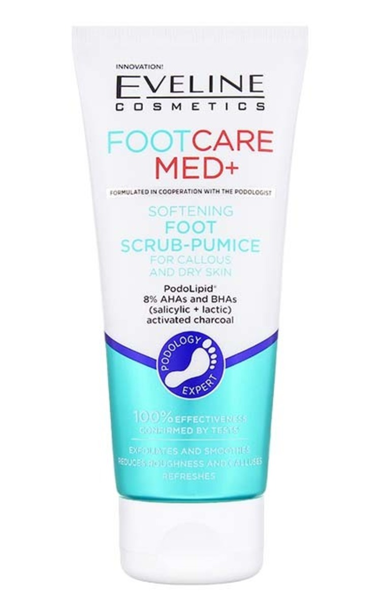 EVELINE EVELINE Foot Care Med+ увлажняющий пилинг для ног, 100мл 100 мл