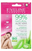 EVELINE 99% Natural Aloe Vera успакаивающий гель после депиляции, 2x5мл