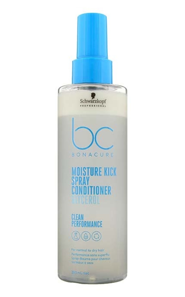 BONACURE BONACURE Moisture Kick Glycerol kondicionieris-sprejs matu mitrināšanai, 200ml 200 ml