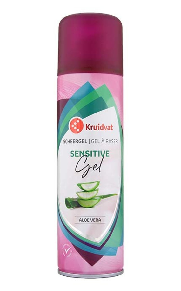 KRUIDVAT KRUIDVAT Sensitive Aloe Vera skūšanās želeja sievietēm, 200ml 200 ml