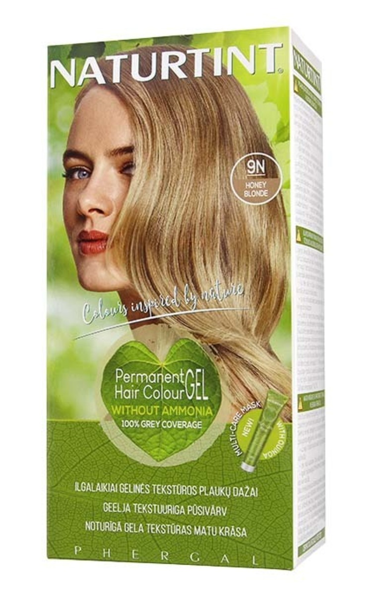 NATURTINT NATURTINT Стойкая краска для волос без аммиака, 9N Honey Blonde 1 шт