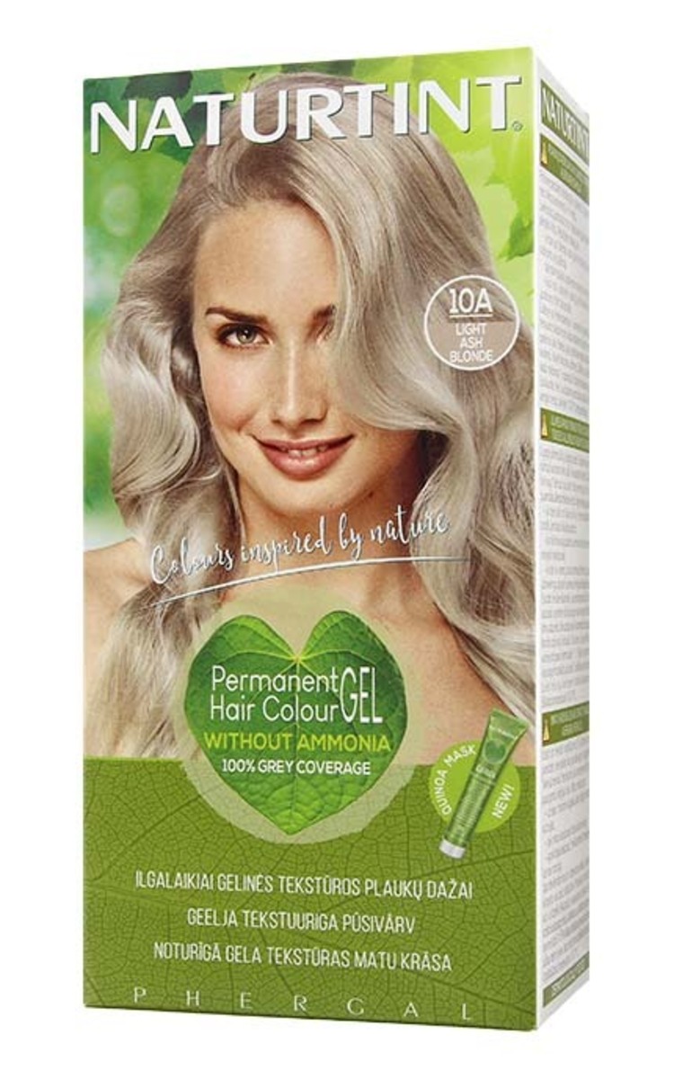 NATURTINT NATURTINT Стойкая краска для волос без аммиака, 10A Light Ash Blonde 1 шт