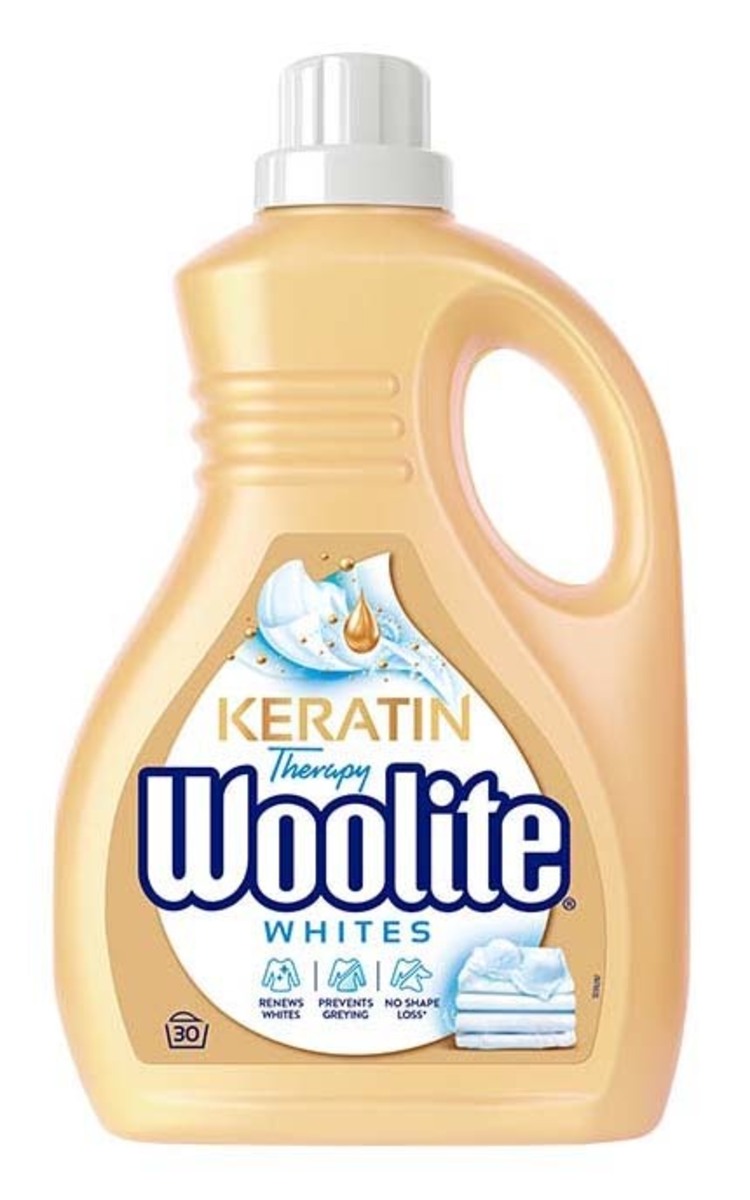 WOOLITE WOOLITE Keratin Therapy Whites средство для стирки белого белья, 1800мл 1800 мл