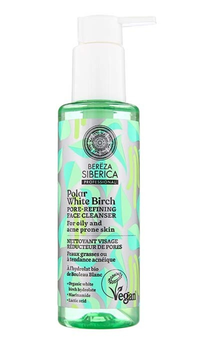 NATURA SIBERICA BEREZA SIBERICA Polar White Birch очищающее средство для лица, 145мл 145 мл