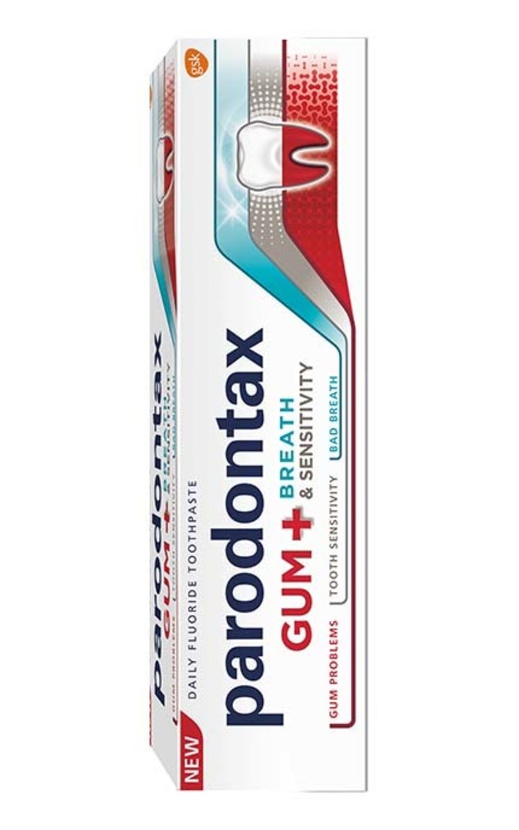 PARODONTAX PARODONTAX GUM+ Breath&Sensitivity зубная паста, 75мл 75 мл