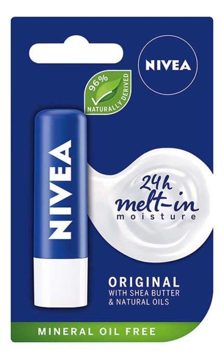 NIVEA NIVEA Original Care средство по уходу за губами, 4.8г 4,8 г