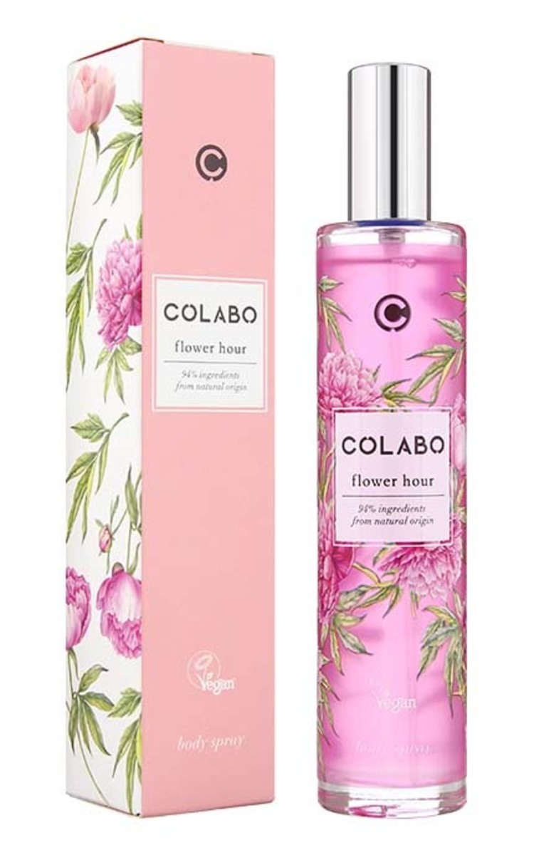 LA RIVE COLABO Flower Hour ķermeņa sprejs, 50ml 50 ml