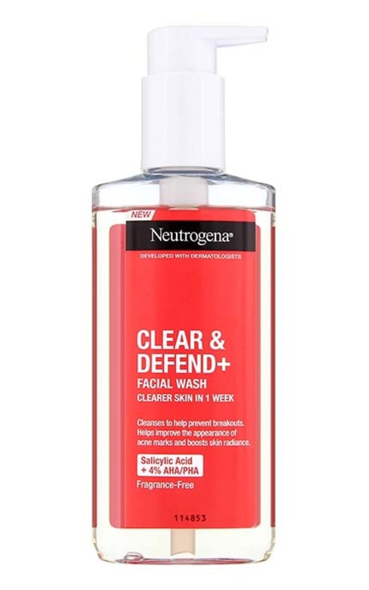 NEUTROGENA NEUTROGENA Clear&Defend средство для умывания лица, 200мл 200 мл