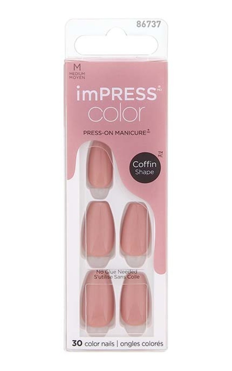 KISS KISS Impress Color комплект накладных ногтей, 504, 30шт. 1 шт