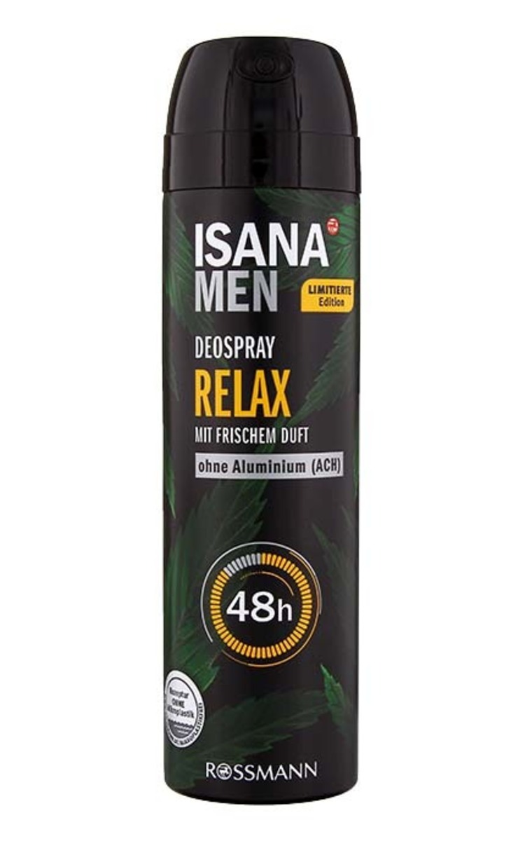 ISANA MEN ISANA MEN Relax распыляемый дезодорант, 150мл 150 мл