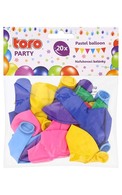 TORO Party Pastel baloni, 20gab.