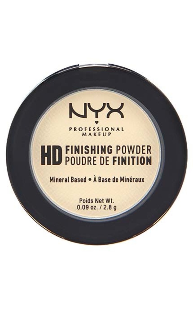 NYX PROFESSIONAL MAKEUP NYX PROFESSIONAL MAKEUP HD Finishing Powder компактная мини пудра, 02 Banana, 2.8г Banana