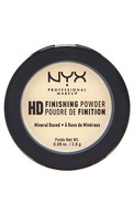 NYX PROFESSIONAL MAKEUP HD Finishing Powder компактная мини пудра, 02 Banana, 2.8г