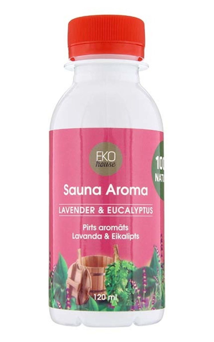 EKOHOUSE EKOHOUSE Sauna Aroma Лаванда&Эвкалипт, 120мл 120 мл