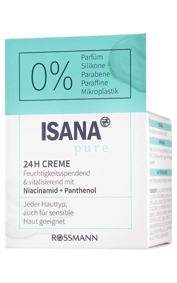 ISANA ISANA Pure 24h крем для лица, 50мл 500 мл