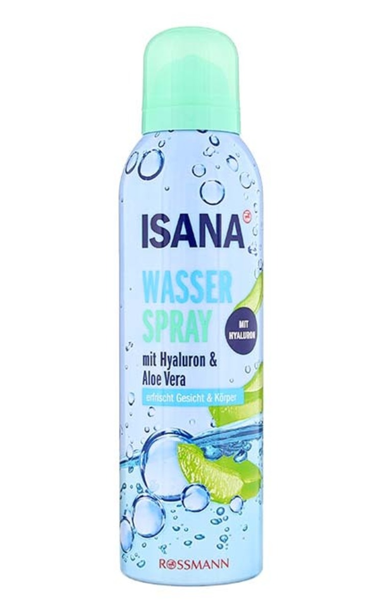 ISANA ISANA Wasser Spray Hyaluron&Aloe Vera освежитель для лица и тела, 150мл 150 мл