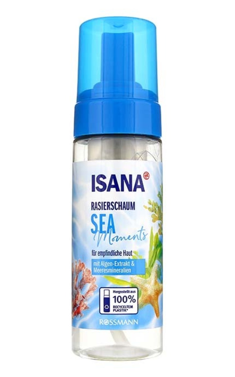 ISANA ISANA Sea Moments skūšanās putas jutīgai ādai, 150ml 150 ml