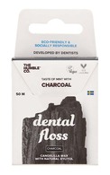 HUMBLE Charcoal Dental Floss зубная нить с углем, 50м