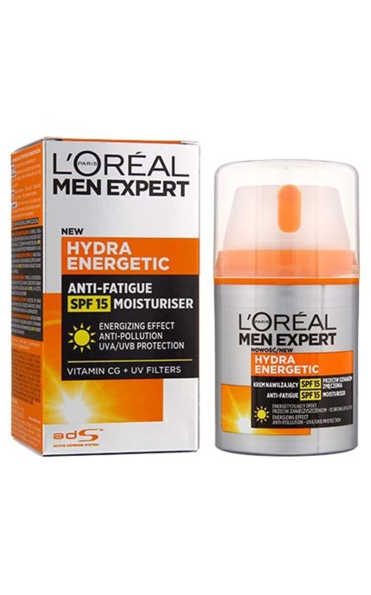 L`OREAL MEN EXPERT L`OREAL MEN EXPERT Hydra Energetic увлажняющий крем  с SPF15, 50мл 50 мл