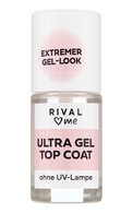 RIVAL LOVES ME Ultra Gel Top Coat līdzeklis nagiem, 9ml