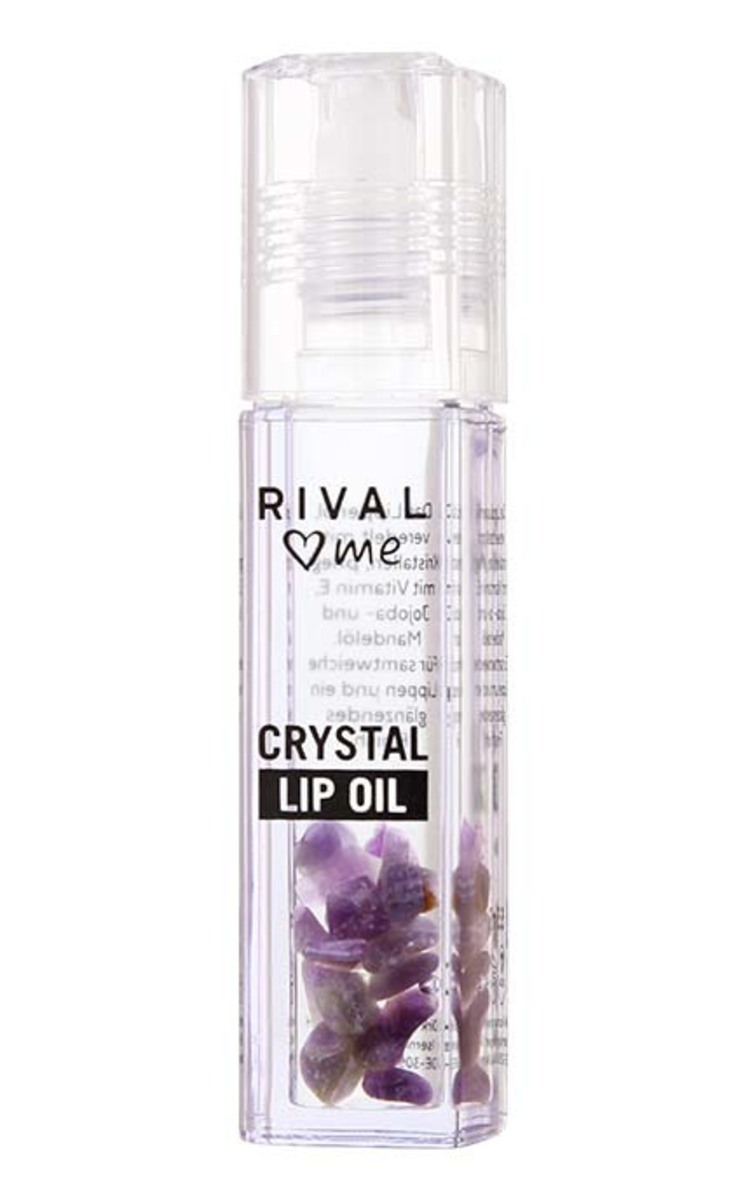 RIVAL LOVES ME RIVAL LOVES ME Crystal Lip Oil масло для губ, 01 Amethyst, 5.5мл 1 шт