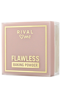 RIVAL LOVES ME Flawless Baking Powder фиксирующая пудра, 14г