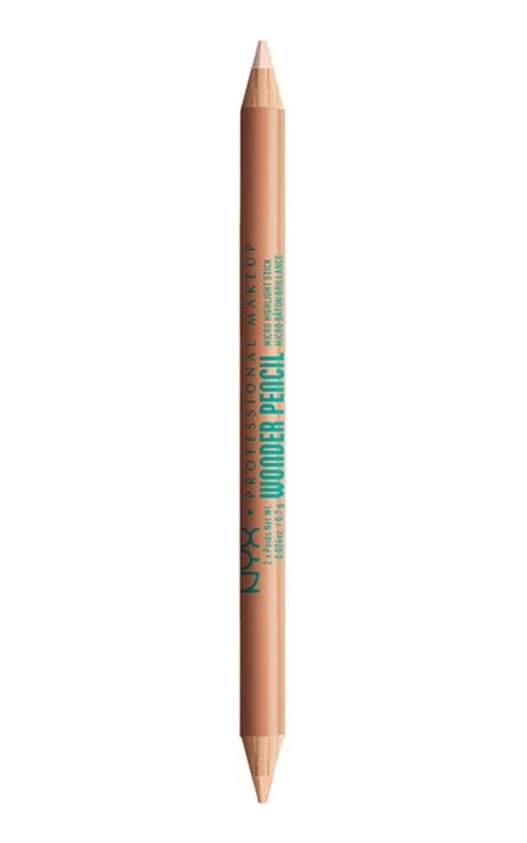 NYX PROFESSIONAL MAKEUP NYX PROFESSIONAL MAKEUP Wonder Pencil двухсторонний карандаш-хайлайтер, 02 Light Sand