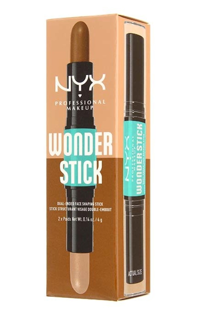 NYX PROFESSIONAL MAKEUP NYX PROFESSIONAL MAKEUP Wonder Stick карандаш для контурирования и хайлайтинга, 04 Medium 1 шт