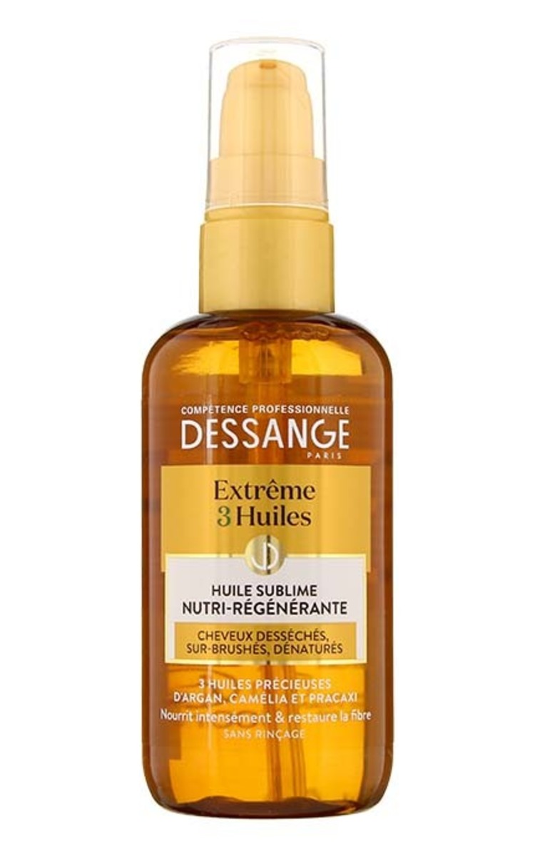 DESSANGE DESSANGE Professional Hair Luxury Extreme 3 Huiles barojoša un atjaunojoša eļļa, 100ml 100 ml