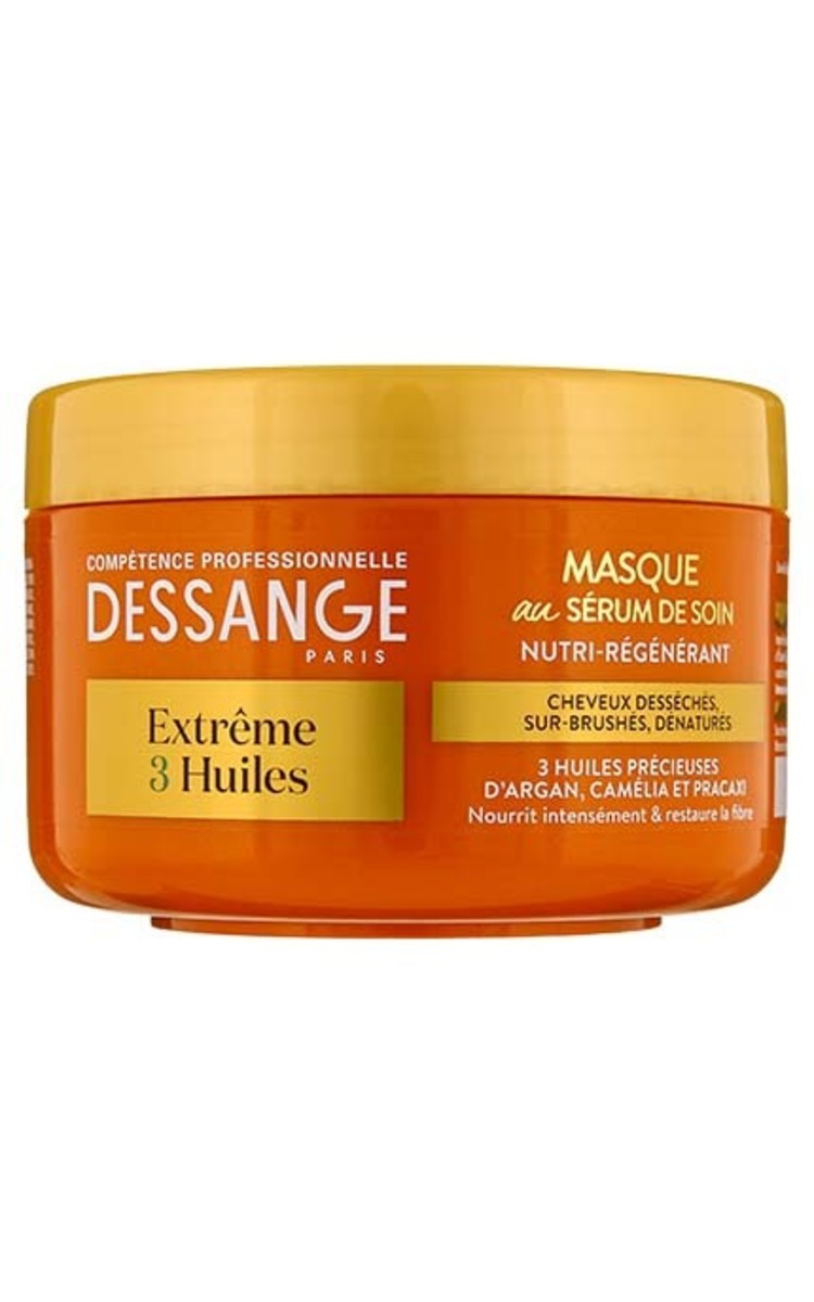 DESSANGE DESSANGE Professional Hair Luxury Extreme 3 Huiles barojoša un atjaunojoša matu maska, 250ml 250 ml