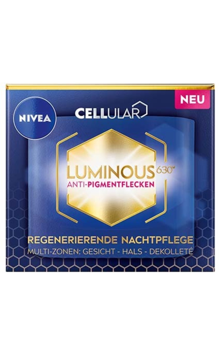 NIVEA VISAGE NIVEA Cellular Luminous 630® Antispot nakts krēms pret pigmentācijas plankumiem, 50ml 50 ml